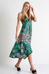 Long Silk Dress - 42511-67-951 02 / 951 Oasis / 95% SILK 5% ELASTANE